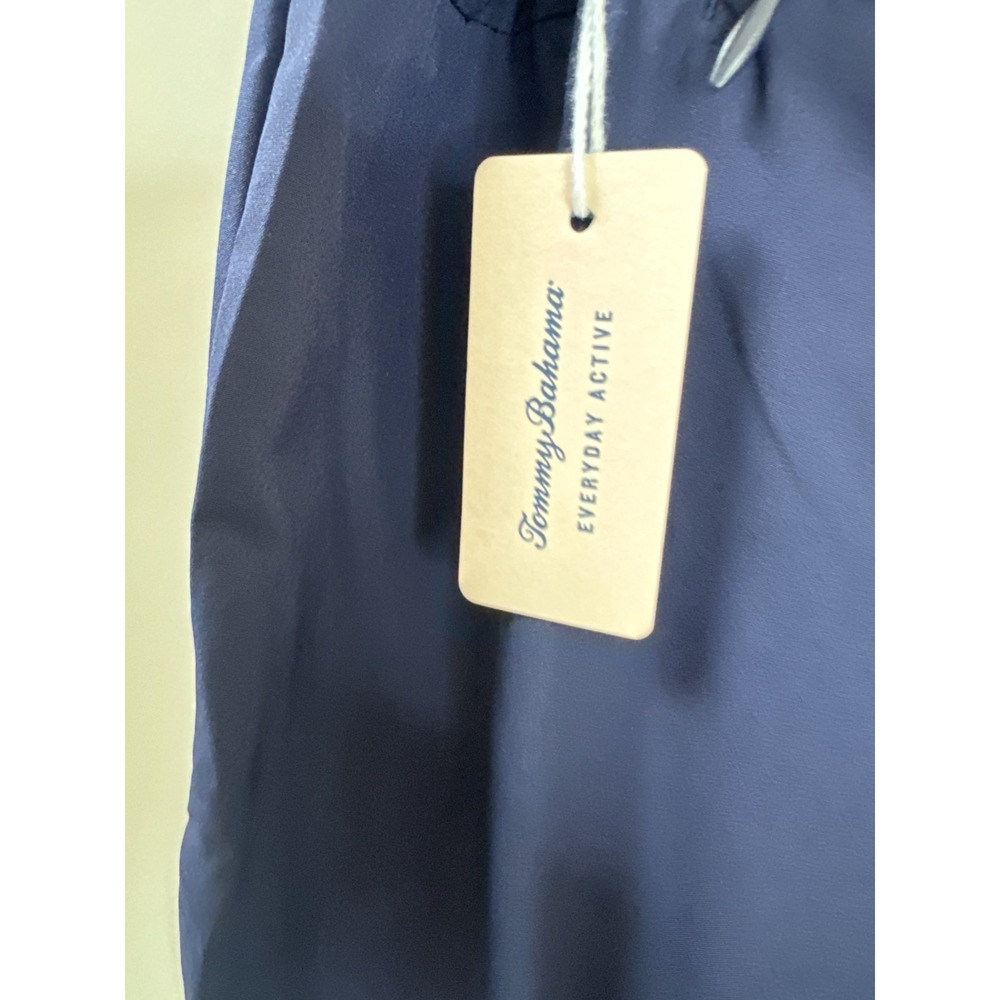 New Tommy Bahama Everyday Active XL Navy Pull-On Ankle Pants Zip Hem Stretch - Picture 6 of 11